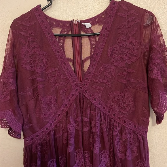 Great Condition PinkBlush materinity gown Large - Picture 5 of 7